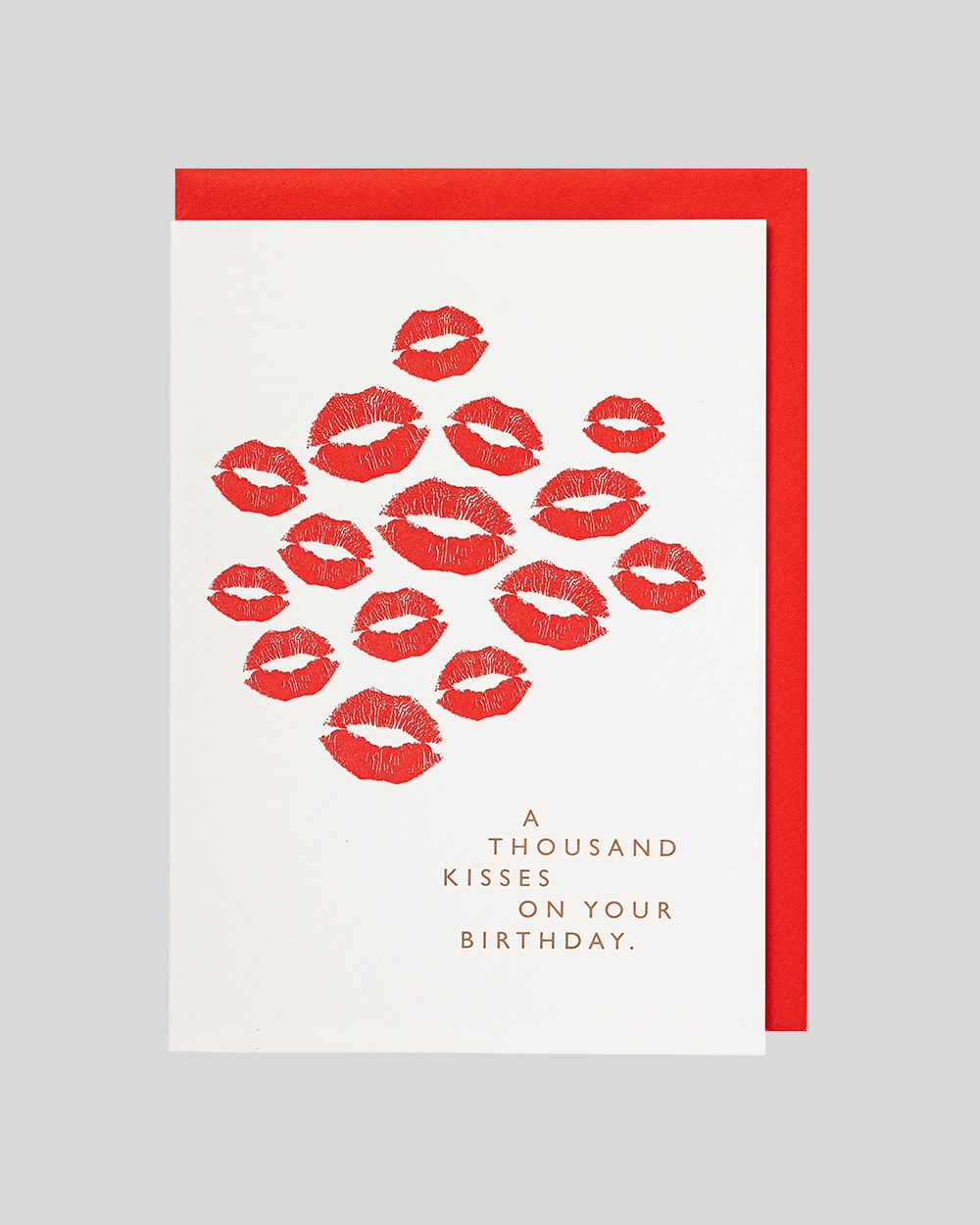 A Thousand Kisses Card