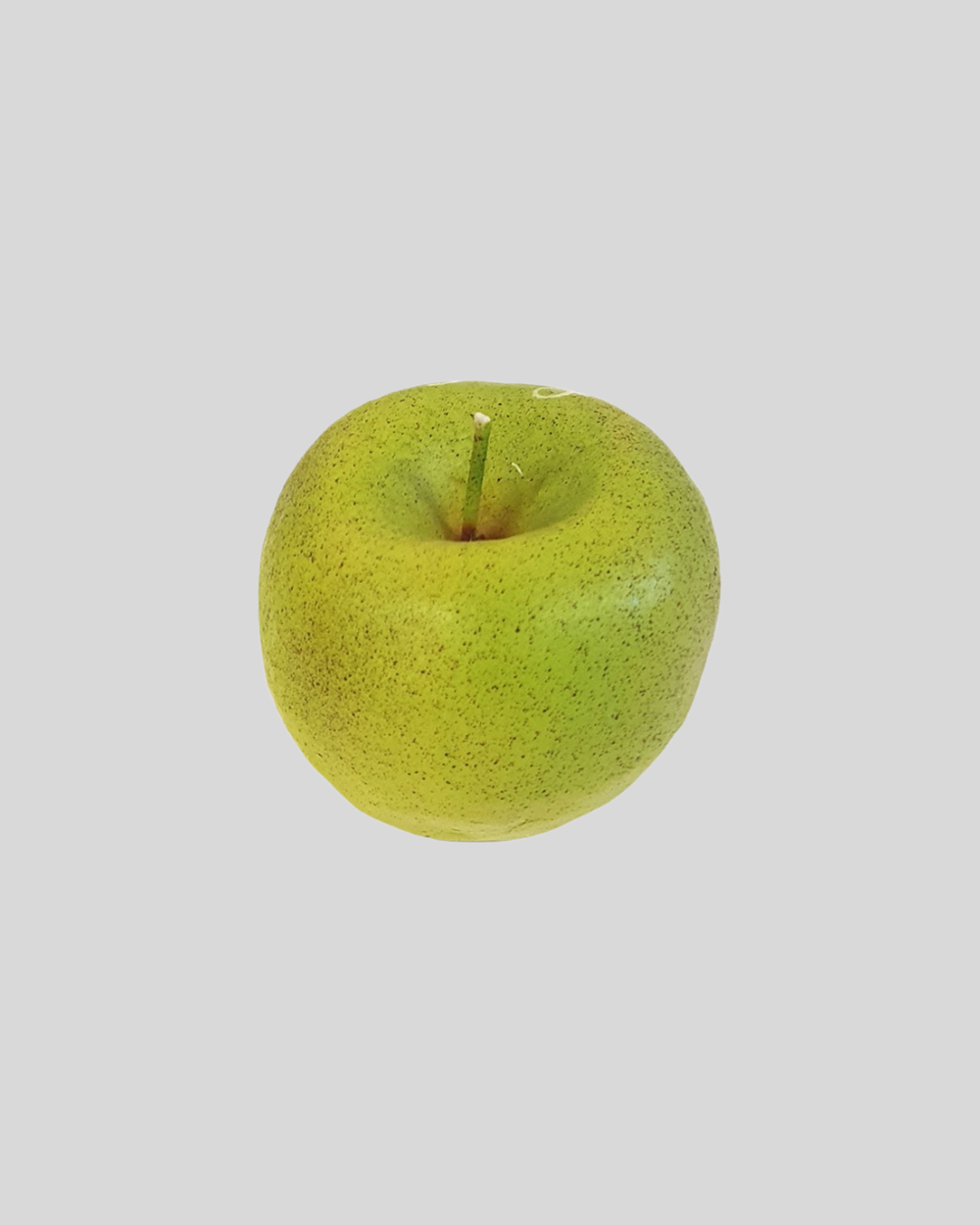 Green Apple Shaped Candle