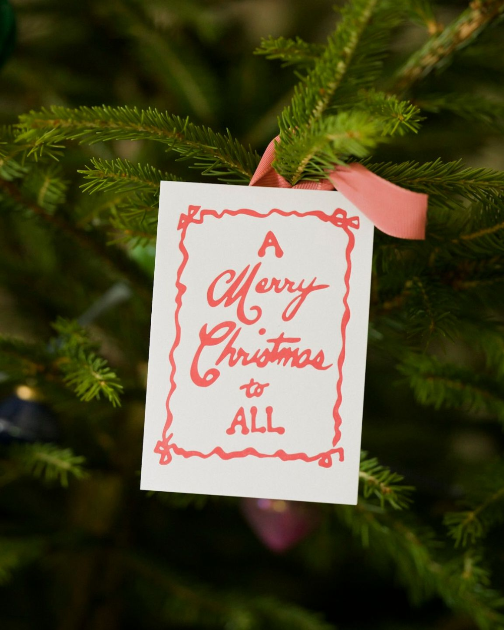 A Merry Christmas to All Card