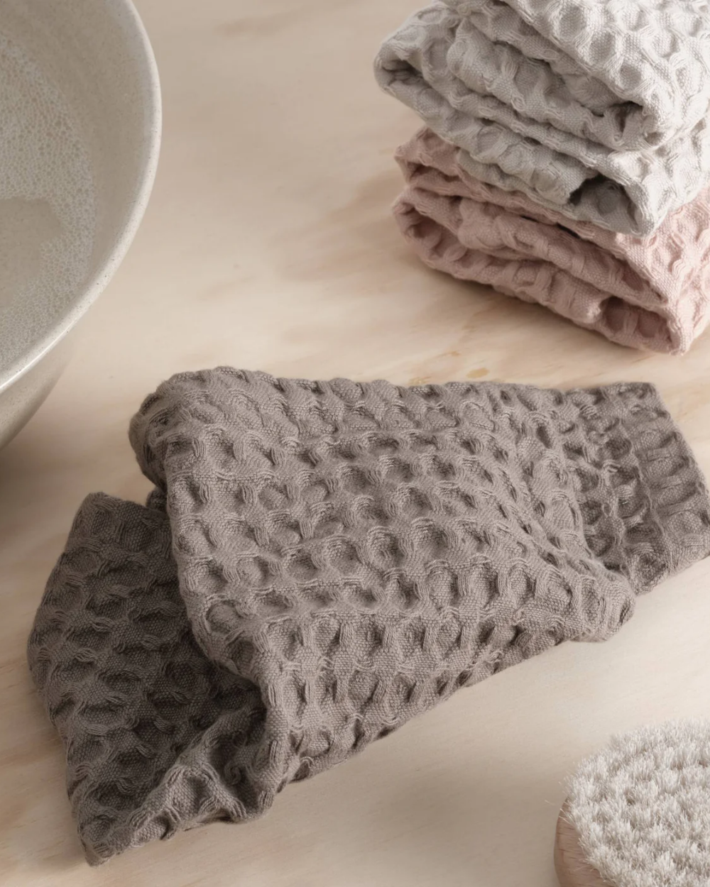 Big Waffle Wash Cloth - 3 Pack