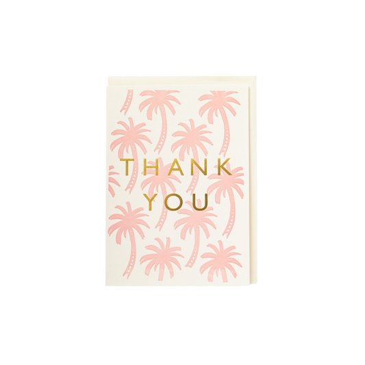Archivist Cards - Thank you Palm