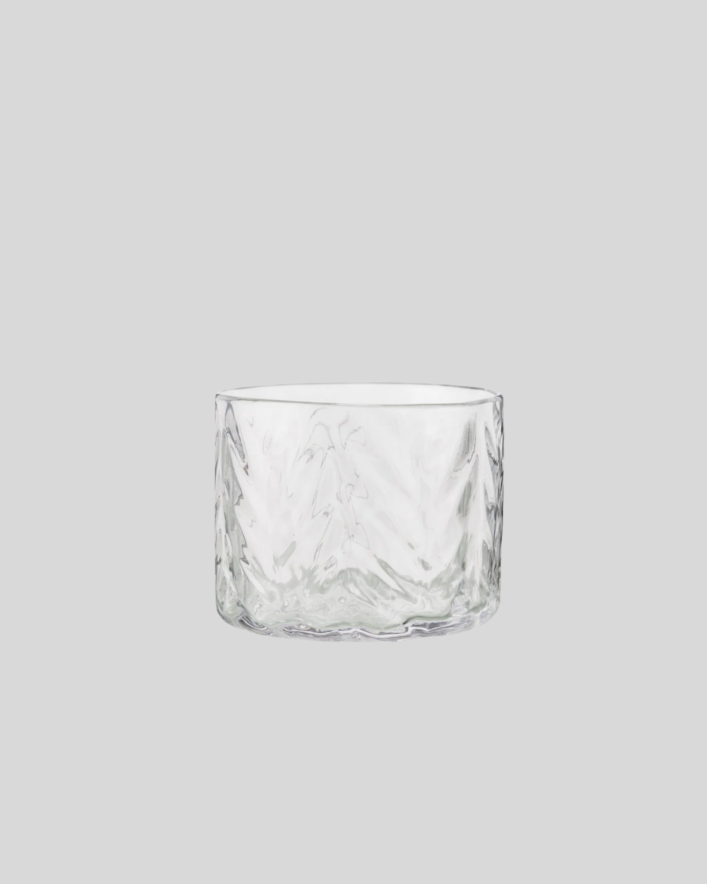 Herringbone Negroni Glass