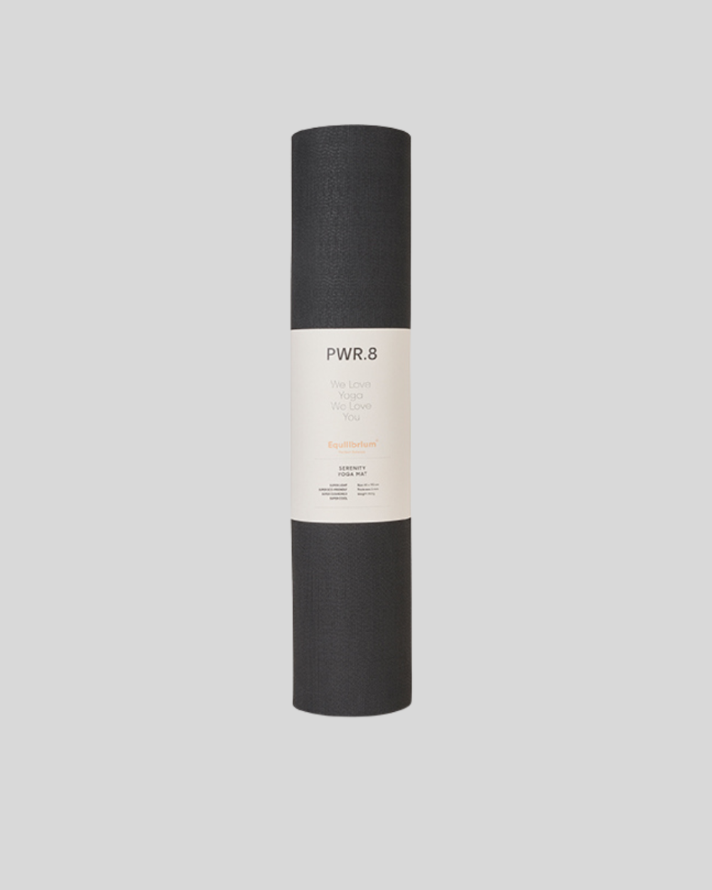 Serenity Yoga Mat - Black