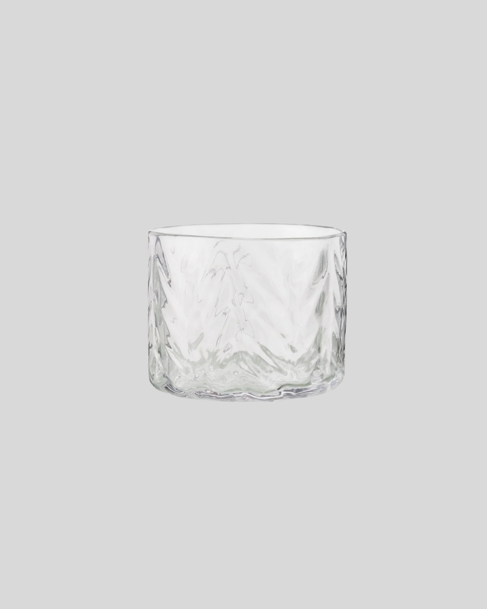 Herringbone Negroni Glass