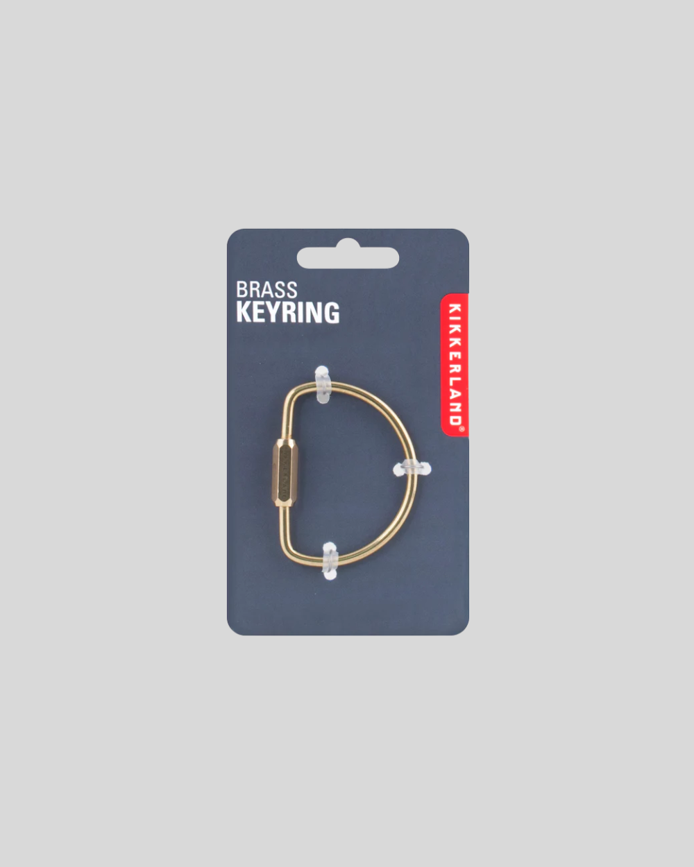 Brass Keyring