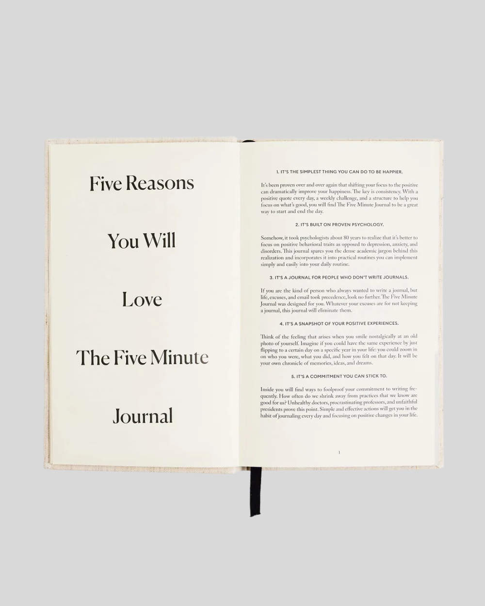 The Five Minute Journal