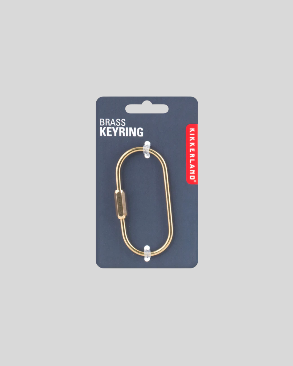 Brass Keyring