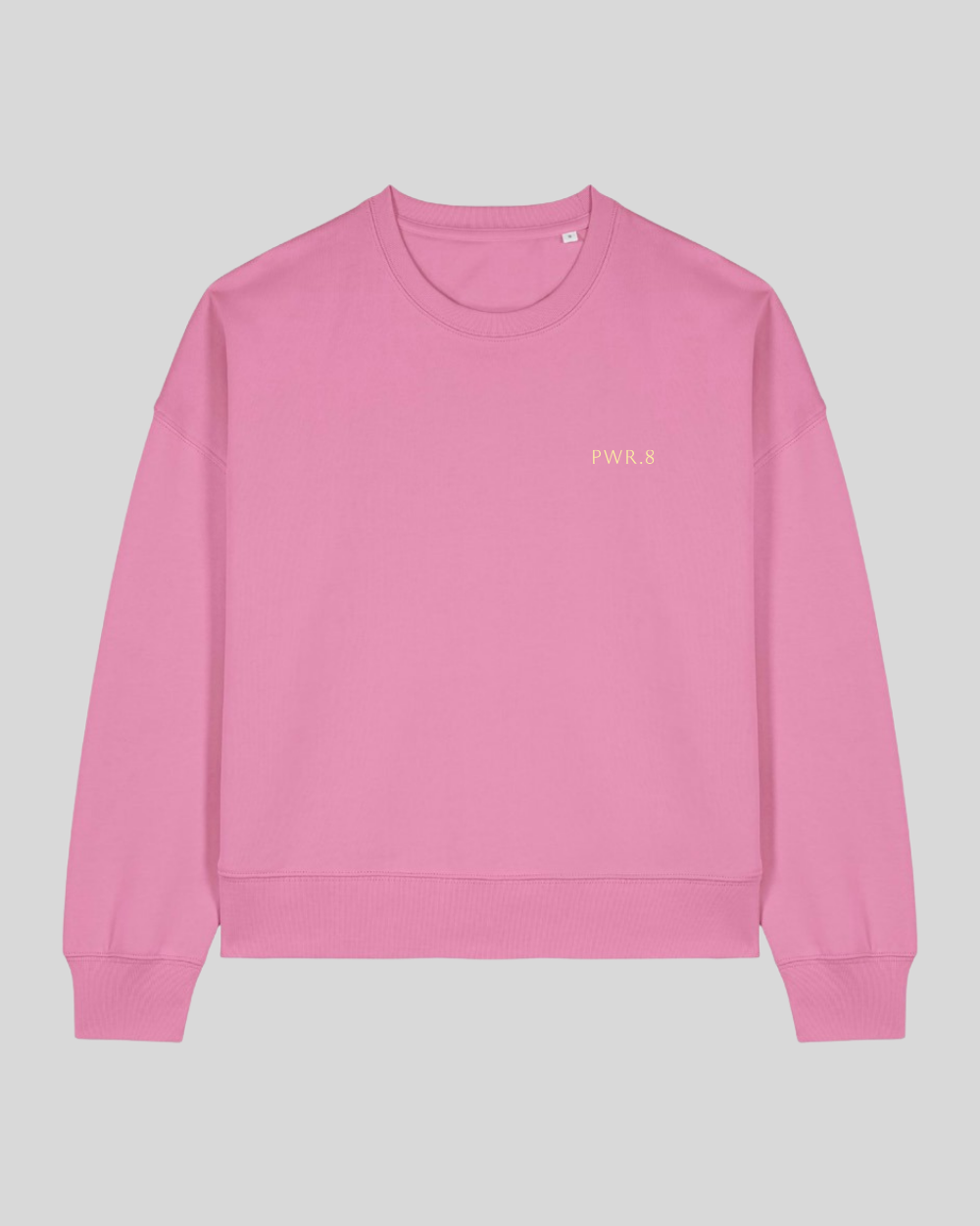 PWR.8 Soft Oversized Crew Neck Sweatshirt