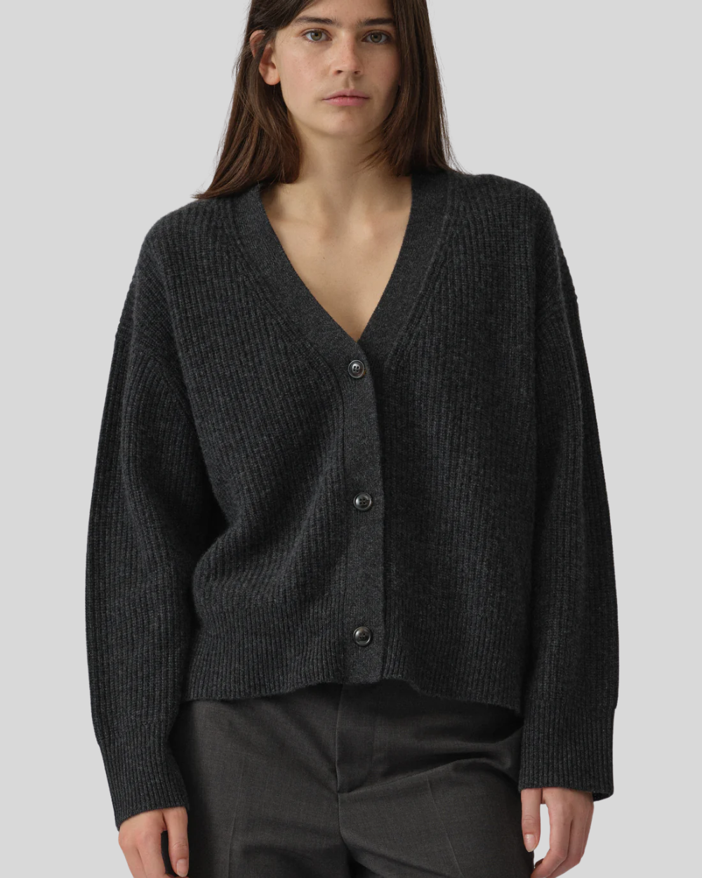Premium Ribbed Cardigan