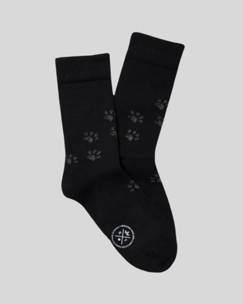 Pompon Socks - Nero
