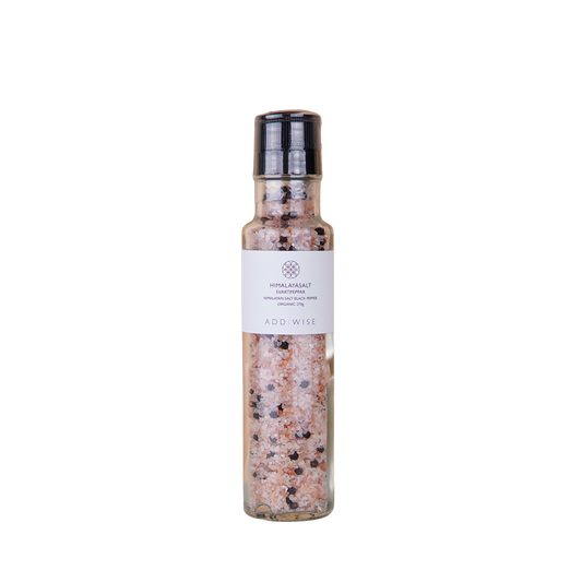 ADD:WISE Spice mill Himalayan salt Black pepper Organic - 270g.