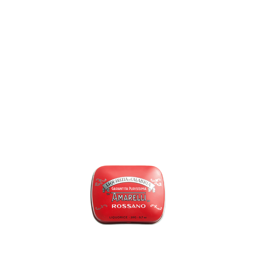 Amarelli lakrids Spezzatina (Rød) - 20 gram