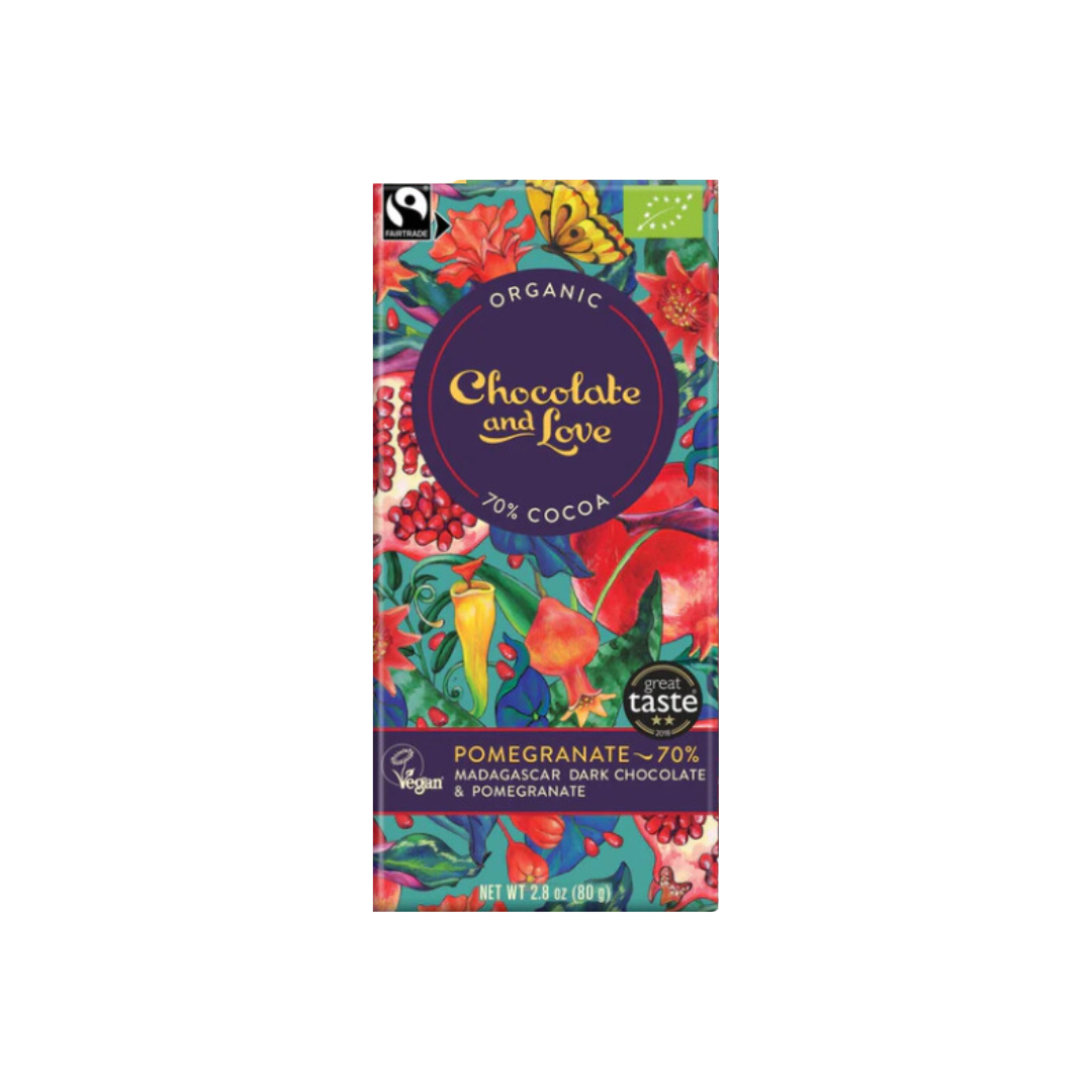 Pomegranate Chocolate 70%