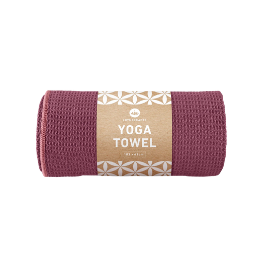 Lotuscrafts - Yoga Towel - Eggplant