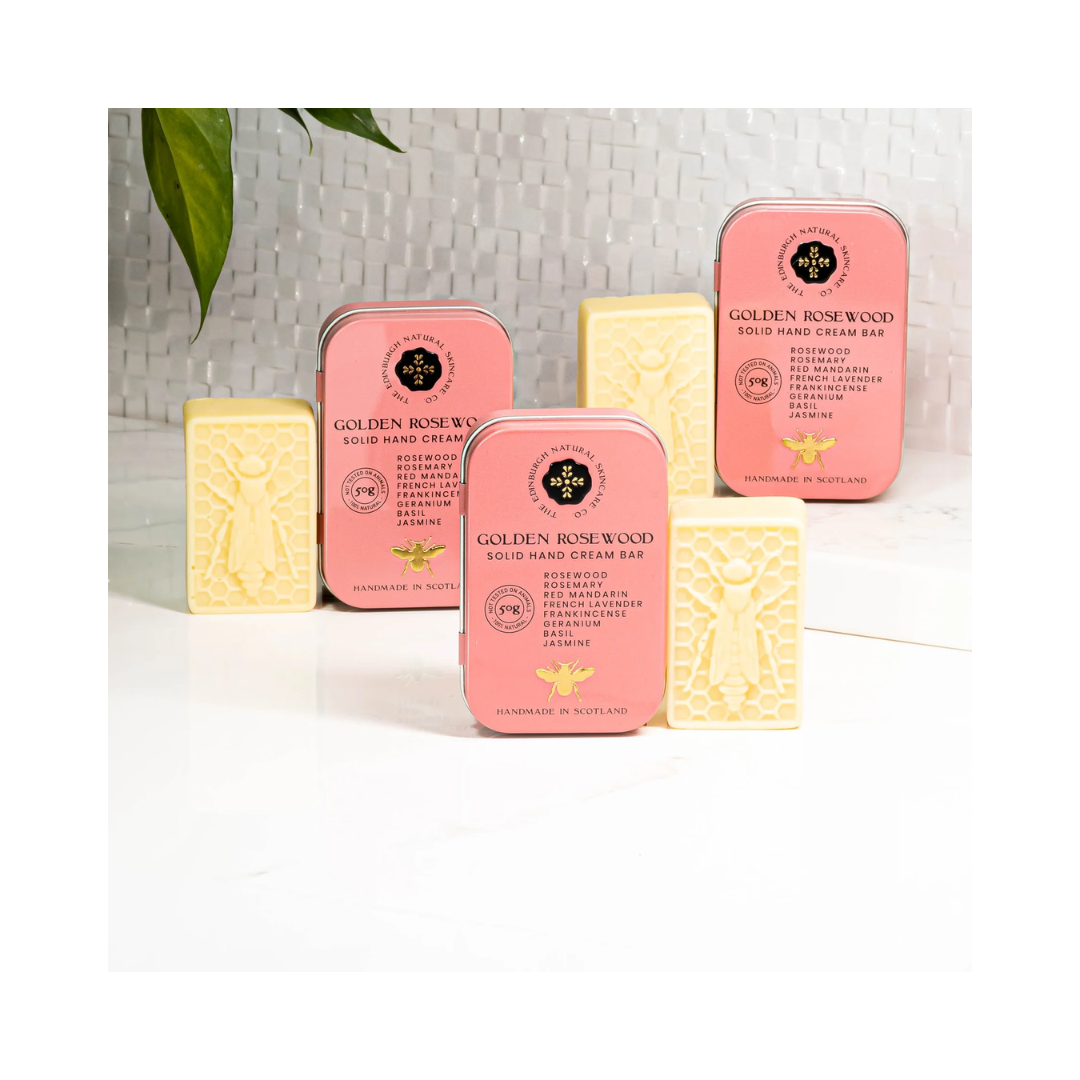 Golden Rosewood Luxury Hand Cream Bar