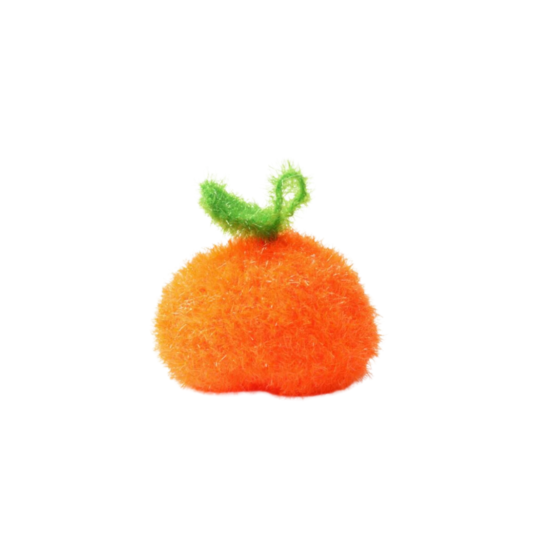 Orange Shaped Dishwasher Sponge