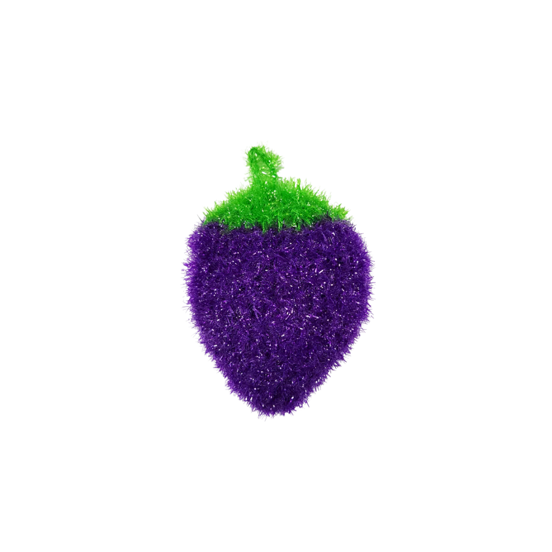 Aubergine Shaped Dishwasher Sponge