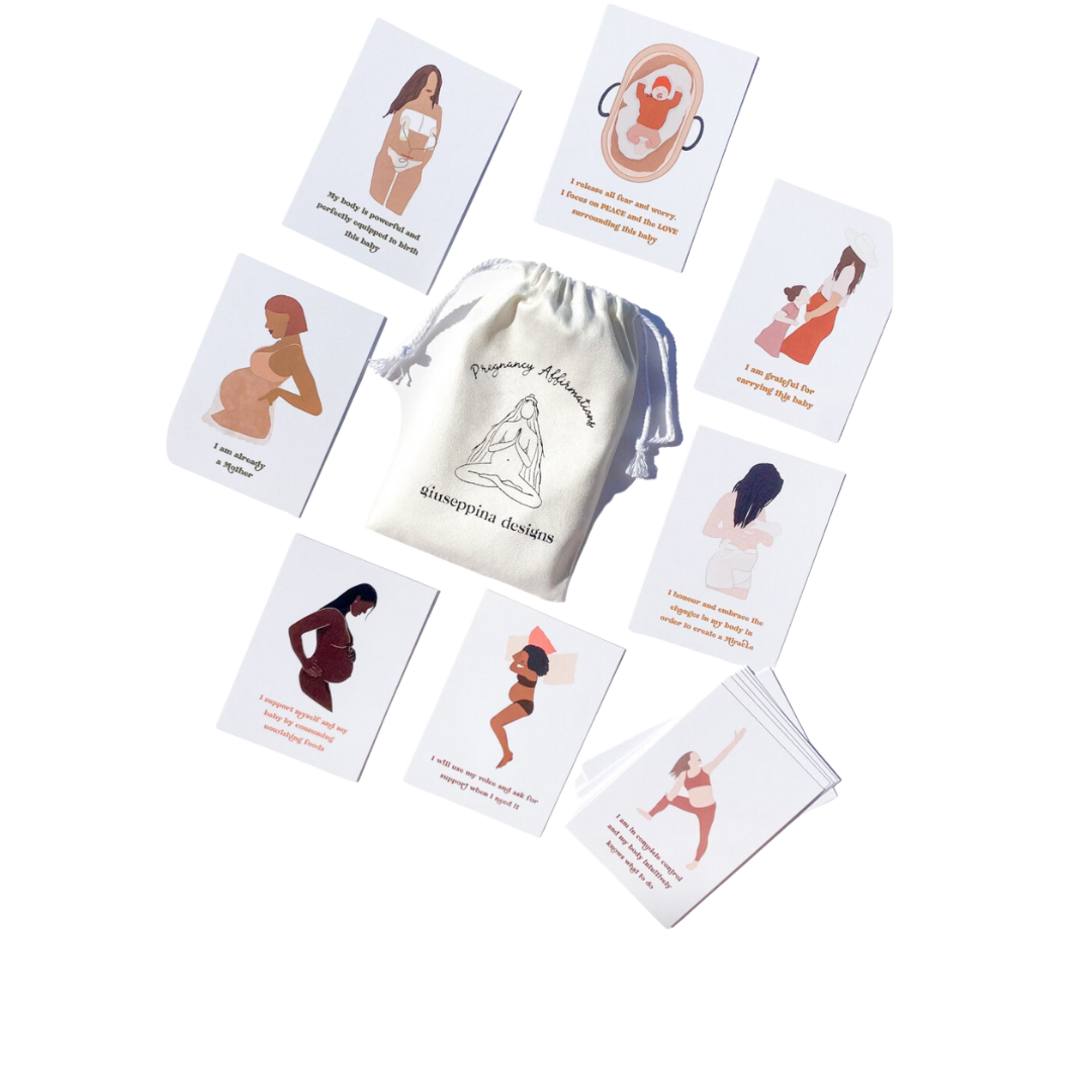 Pregnancy Gift Affirmation Cards
