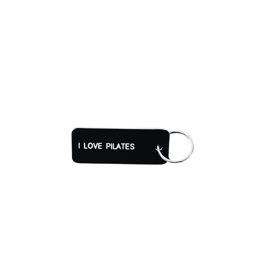 Keytag "I Love Pilates"