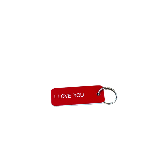 Keytag "I Love You"