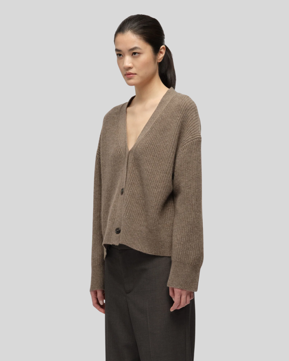 Premium Ribbed Cardigan