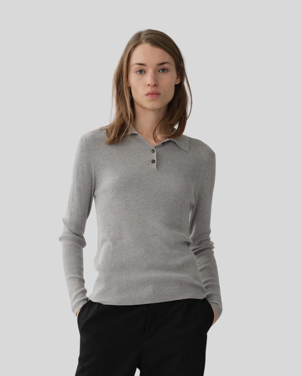 Thin Rib Polo