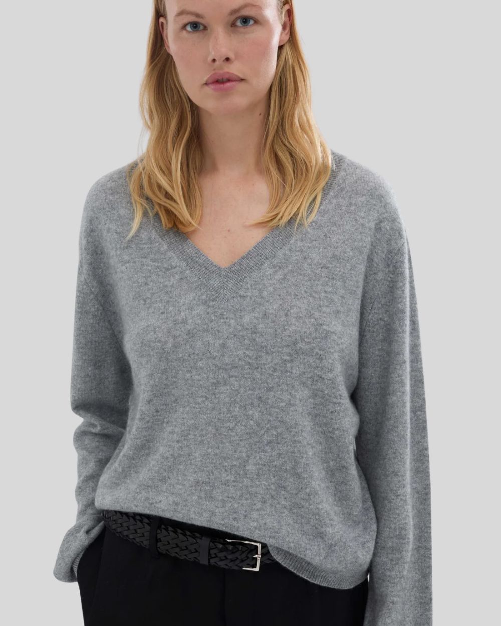 Women's Oversized V-Neck