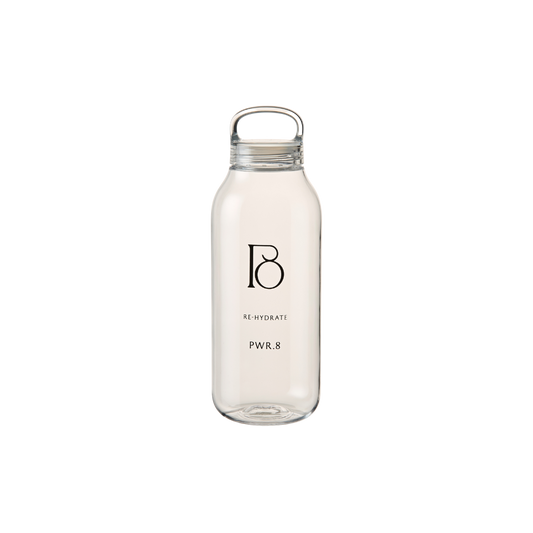 PWR.8 Small Water Bottle Clear