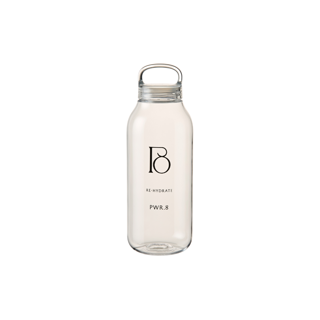 PWR.8 Small Water Bottle Clear