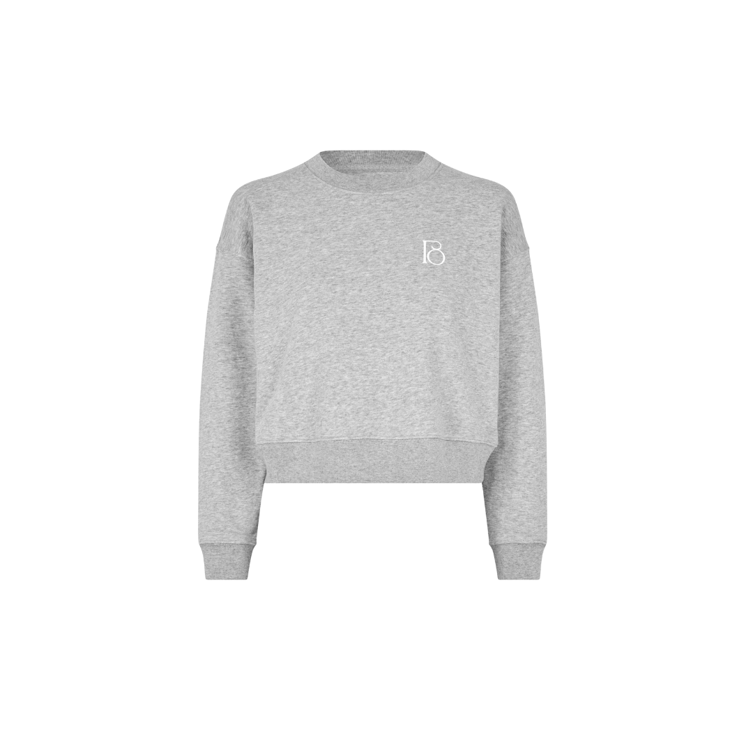 PWR.8 Cropster Sweatshirt Heather Grey
