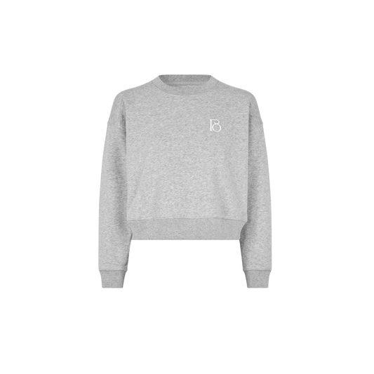 PWR.8 Cropster Sweatshirt Heather Grey