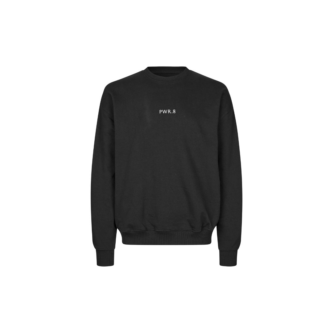 PWR.8 Sweatshirt Black