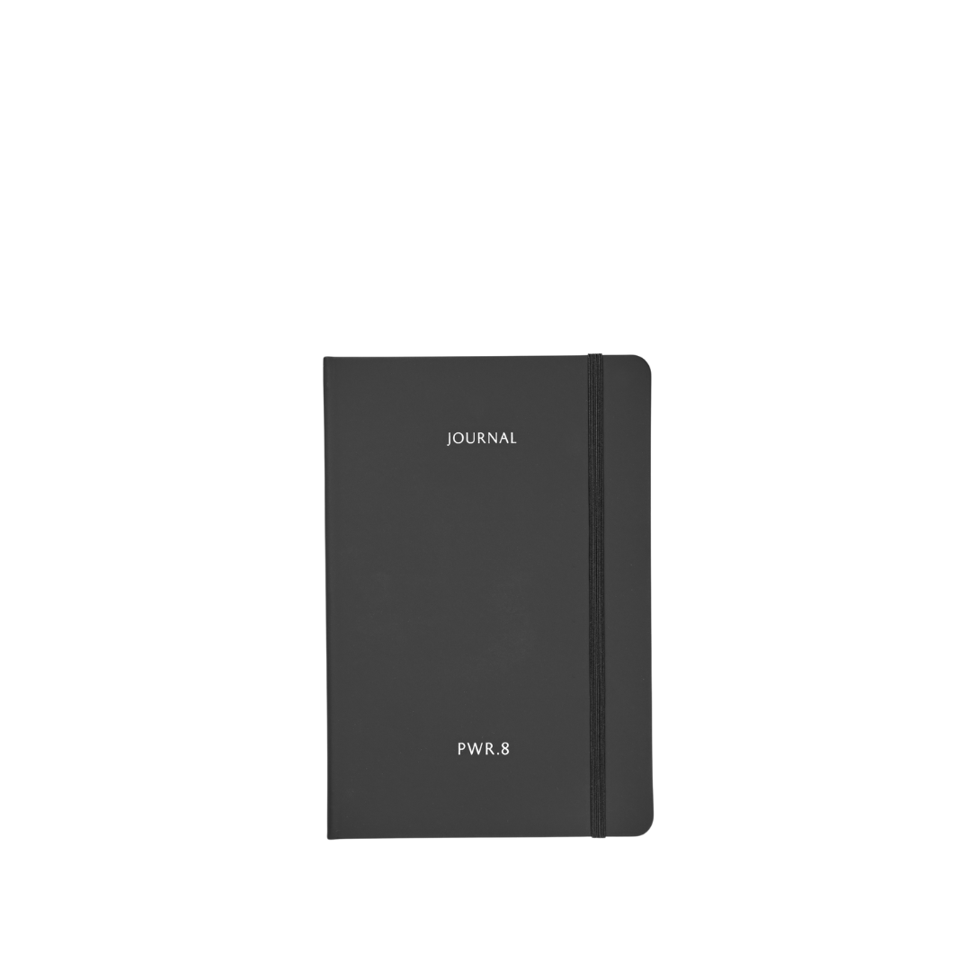 PWR.8 Journal Black