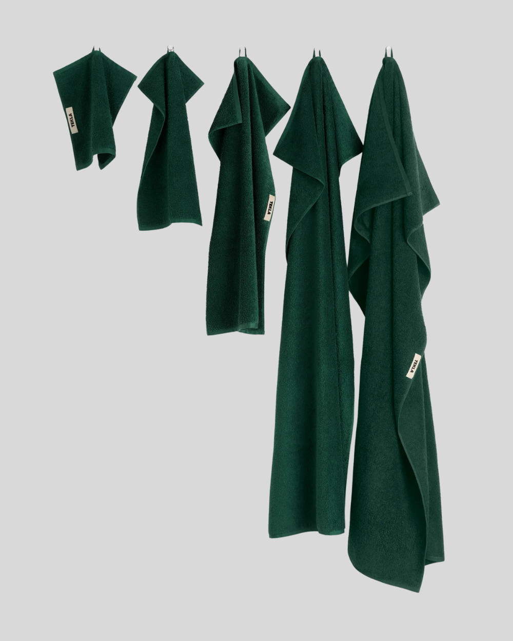 Forest Green Midweight Towel